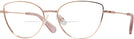 Cat Eye Rose Gold Swarovski 1012 Bifocal View #1