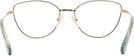 Cat Eye Gold Swarovski 1012 Computer Style Progressive View #4