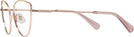 Cat Eye Rose Gold Swarovski 1012 Progressive No-Lines View #3