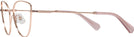 Cat Eye Rose Gold Swarovski 1012 Single Vision Full Frame View #3