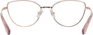 Cat Eye Rose Gold Swarovski 1012 Progressive No-Lines View #4