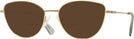 Cat Eye Gold Swarovski 1012 Bifocal Reading Sunglasses View #1