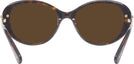Oval Dark Havana Swarovski 2001 Progressive No Line Reading Sunglasses View #4