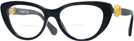 Cat Eye Black Swarovski 2005 Bifocal View #1