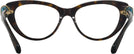 Cat Eye Dark Havana Swarovski 2005 Progressive No-Lines View #4