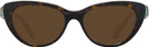 Cat Eye Dark Havana Swarovski 2005 Progressive No Line Reading Sunglasses View #2