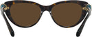 Cat Eye Dark Havana Swarovski 2005 Progressive No Line Reading Sunglasses View #4