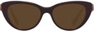 Cat Eye Burgundy Swarovski 2005 Progressive No Line Reading Sunglasses View #2