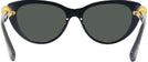 Cat Eye Black Swarovski 2005 Progressive No Line Reading Sunglasses View #4