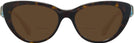 Cat Eye Dark Havana Swarovski 2005 Bifocal Reading Sunglasses View #2