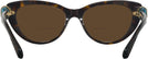 Cat Eye Dark Havana Swarovski 2005 Bifocal Reading Sunglasses View #4