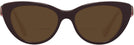 Cat Eye Burgundy Swarovski 2005 Bifocal Reading Sunglasses View #2
