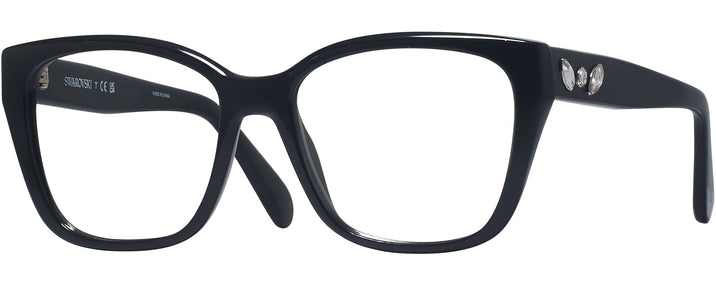 Square Black Swarovski 2008 Single Vision Full Frame View #1