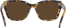 Square Havana Clear Swarovski 2008 Bifocal Reading Sunglasses View #4
