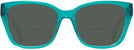Square Crystal Green Swarovski 2008 Bifocal Reading Sunglasses View #2