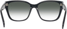 Square Black Swarovski 2008 w/ Gradient Progressive No-Line Reading Sunglasses View #4