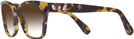 Square Havana Clear Swarovski 2008 w/ Gradient Progressive No-Line Reading Sunglasses View #3