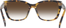 Square Havana Clear Swarovski 2008 w/ Gradient Progressive No-Line Reading Sunglasses View #4