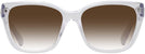 Square Crystal Swarovski 2008 w/ Gradient Progressive No-Line Reading Sunglasses View #2