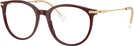 Round Burgundy Swarovski 2009 Single Vision Full Frame View #1