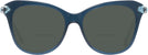 Butterfly Blue Transparent Swarovski 2012 Bifocal Reading Sunglasses View #2