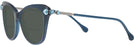 Butterfly Blue Transparent Swarovski 2012 Bifocal Reading Sunglasses View #3