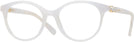Round Opal White Swarovski 2019 Single Vision Full Frame View #1