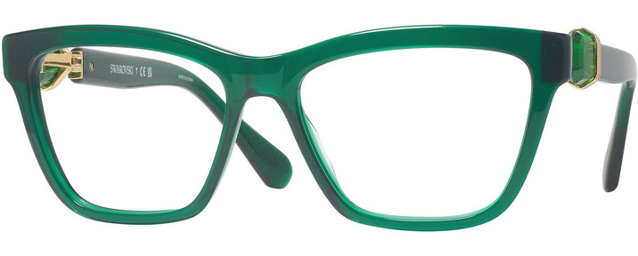 Transparent Green Swarovski 2021 Progressive No-Lines View #1