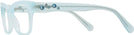 Rectangle Opal Light Blue Swarovski 2022 Single Vision Full Frame View #3