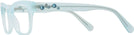 Rectangle Opal Light Blue Swarovski 2022 Computer Style Progressive View #3