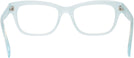 Rectangle Opal Light Blue Swarovski 2022 Single Vision Full Frame View #4