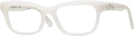 Rectangle Opal White Swarovski 2022 Single Vision Full Frame View #1