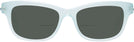 Rectangle Opal Light Blue Swarovski 2022 Bifocal Reading Sunglasses View #2