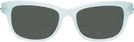 Rectangle Opal Light Blue Swarovski 2022 Bifocal Reading Sunglasses View #2