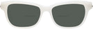 Rectangle Opal White Swarovski 2022 Bifocal Reading Sunglasses View #2