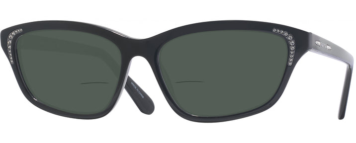 Unique Black Swarovski 2034 Bifocal Reading Sunglasses View #1