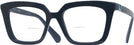 Oversized,Square Blue Swarovski 2043 Bifocal View #1