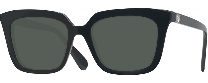 Square,Oversized Black Swarovski 2043 Progressive Reading Sunglasses View #1