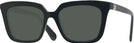 Square,Oversized Black Swarovski 2043 Progressive Reading Sunglasses View #1
