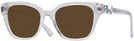 Square Transparent Swarovski 2048 Bifocal Reading Sunglasses View #1
