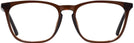 Square Brown Swarovski 5218 Computer Style Progressive View #2