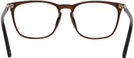 Square Brown Swarovski 5218 Progressive No-Lines View #4