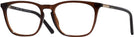 Square Brown Swarovski 5218 Computer Style Progressive View #1