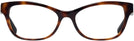 Cat Eye Blonde Havana Swarovski 5219L Single Vision Full Frame View #2
