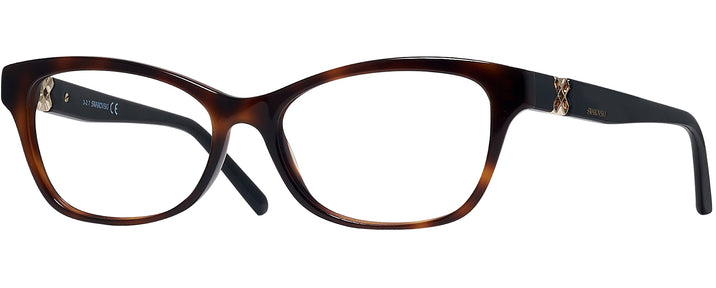 Cat Eye Blonde Havana Swarovski 5219L Progressive No-Lines View #1