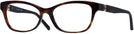 Cat Eye Blonde Havana Swarovski 5219L Progressive No-Lines View #1