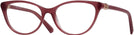 Cat Eye Shiny Pink Swarovski 5244 Computer Style Progressive View #1