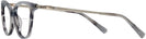 Cat Eye Grey Swarovski 5249H Bifocal View #3