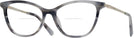 Cat Eye Grey Swarovski 5249H Bifocal View #1