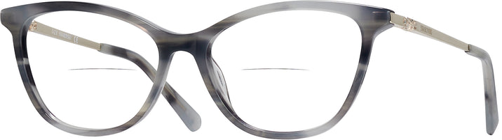 Cat Eye Grey Swarovski 5249H Bifocal View #1